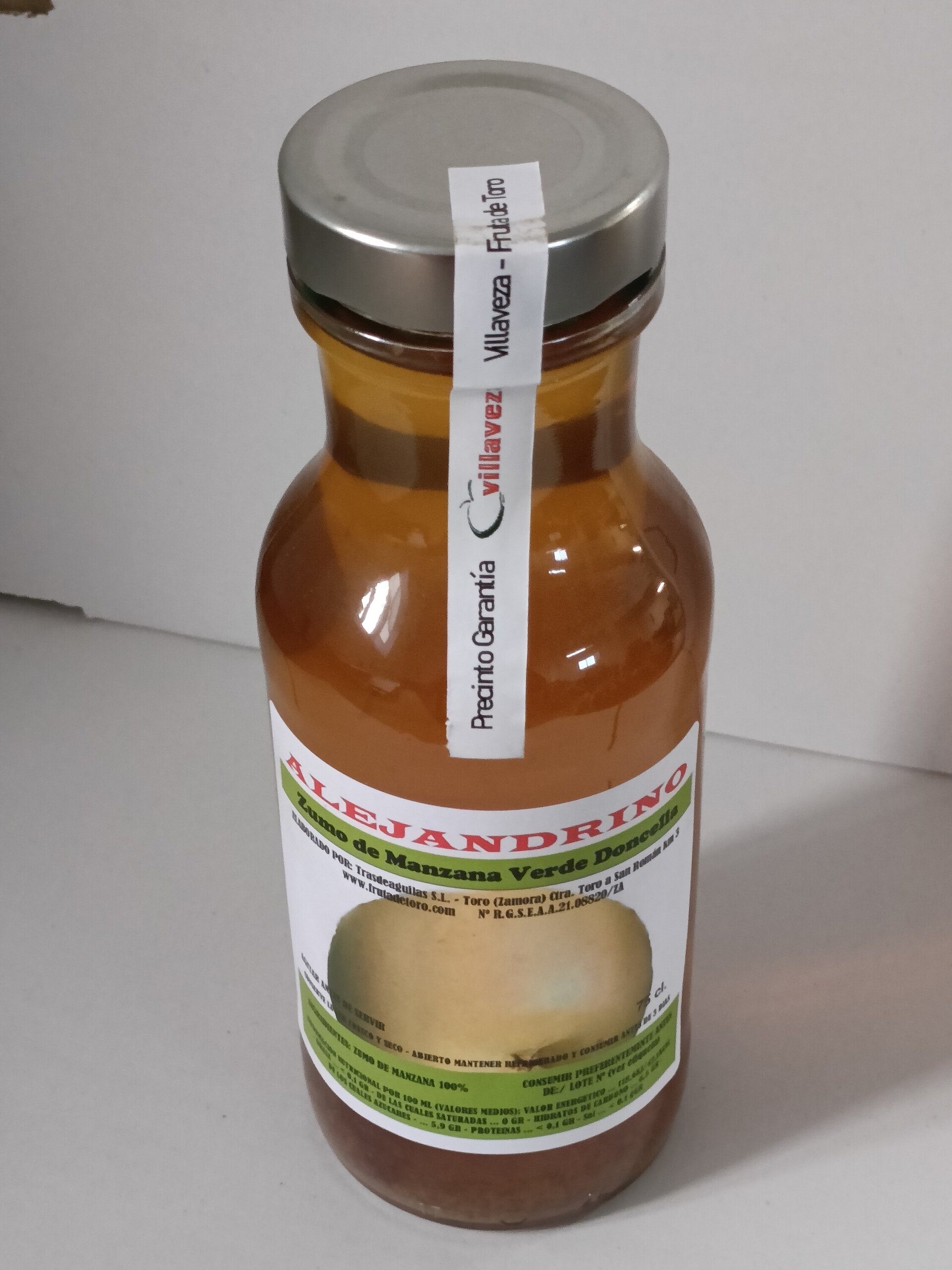Alejandrino Zumo Natural de Manzana Verde Doncella - 3 botellas - 2
